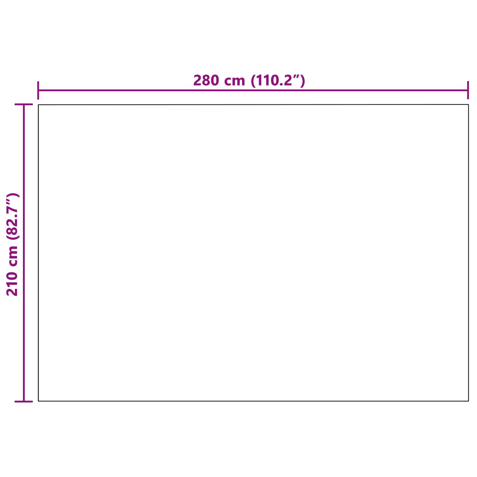 Coperta Crema 280 x 210 cm 0.79 kg Panno