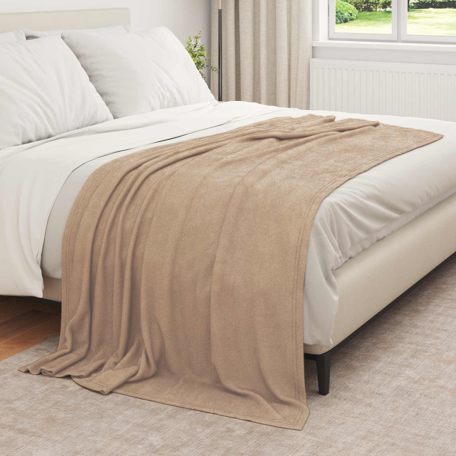 Coperta Cammello 210 x 140 cm 0.41 kg Panno