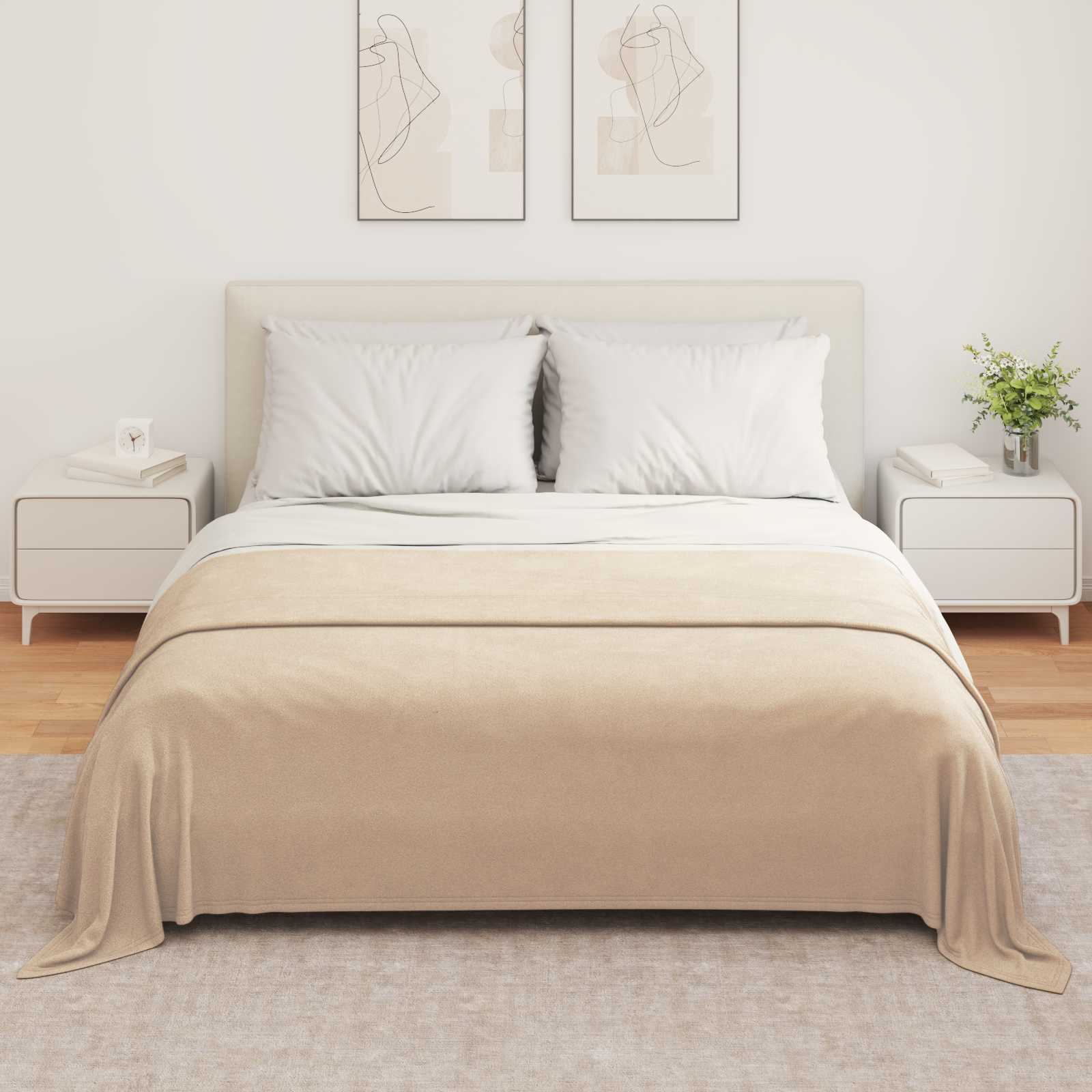 Coperta Cammello 280 x 210 cm 0.8 kg Panno