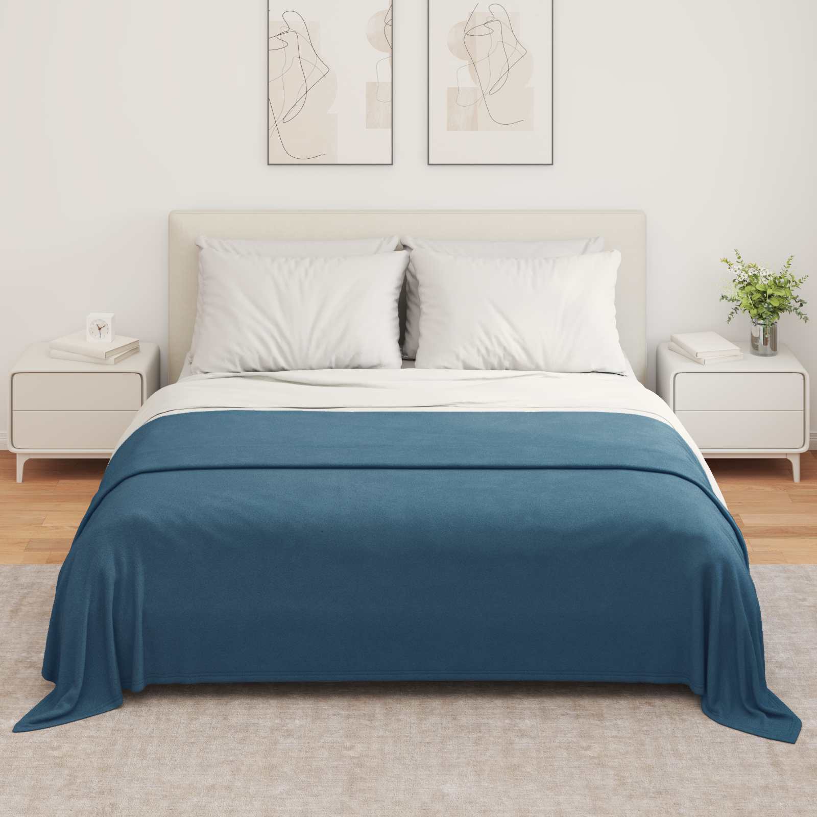 Coperta Blu navy 280 x 210 cm 0.79 kg Panno