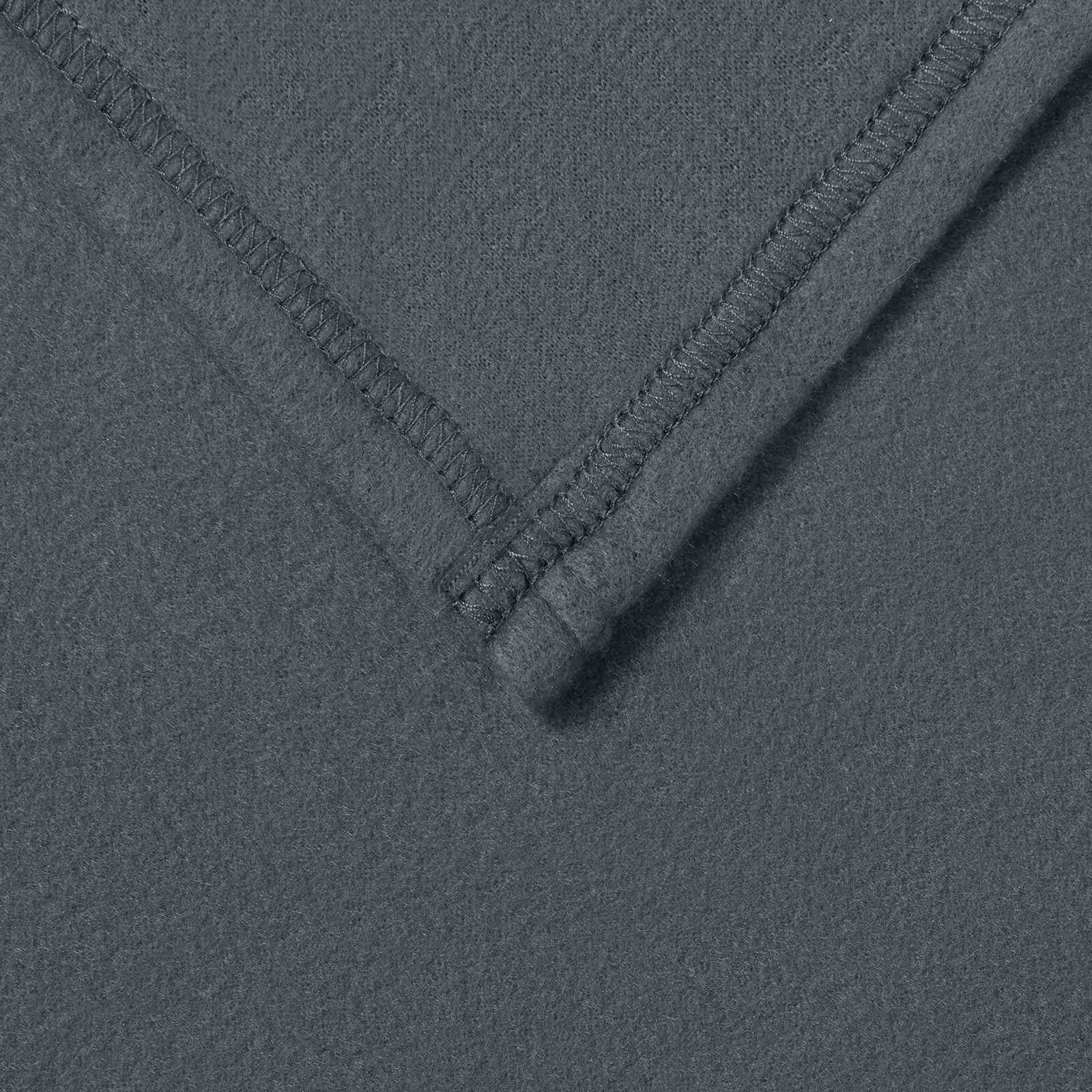 Coperte da Pile 6 pz Grigio Scuro 210 x 140 cm 2.56 kg Panno