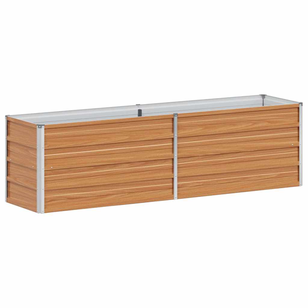 Letto rialzato da giardino Marrone Chiaro 160 x 40 x 45 cm