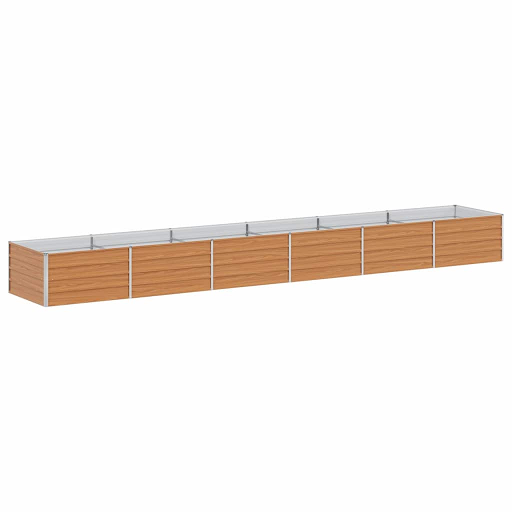Letto rialzato da giardino Marrone Chiaro 480 x 80 x 45 cm