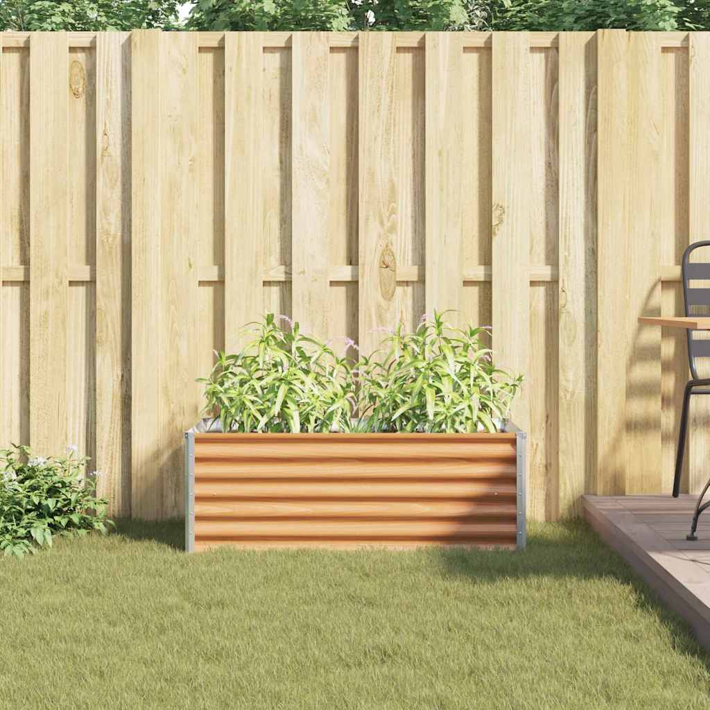 Letto rialzato da giardino Marrone Chiaro 98 x 50 x 36 cm
