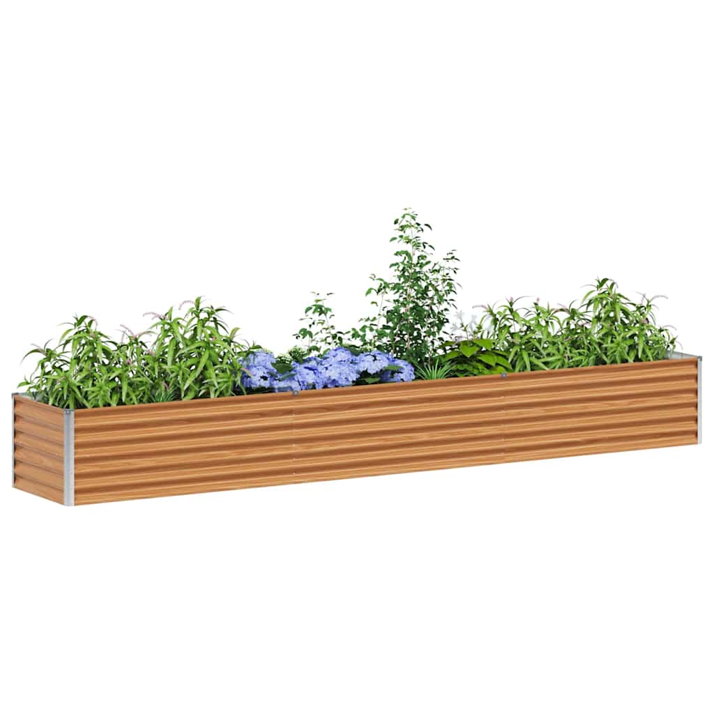 Letto rialzato da giardino Marrone Chiaro 290 x 50 x 36 cm