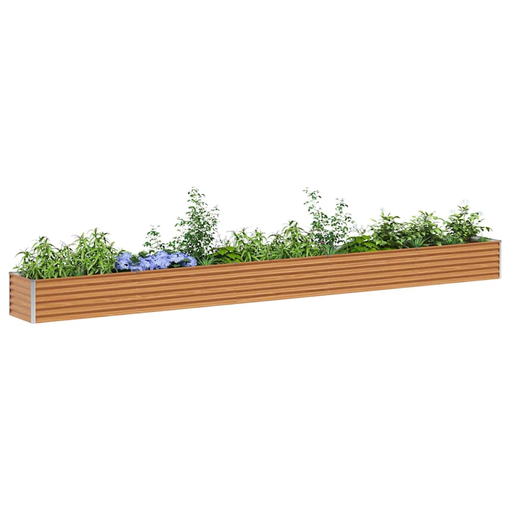 Letto rialzato da giardino Marrone Chiaro 485 x 50 x 36 cm