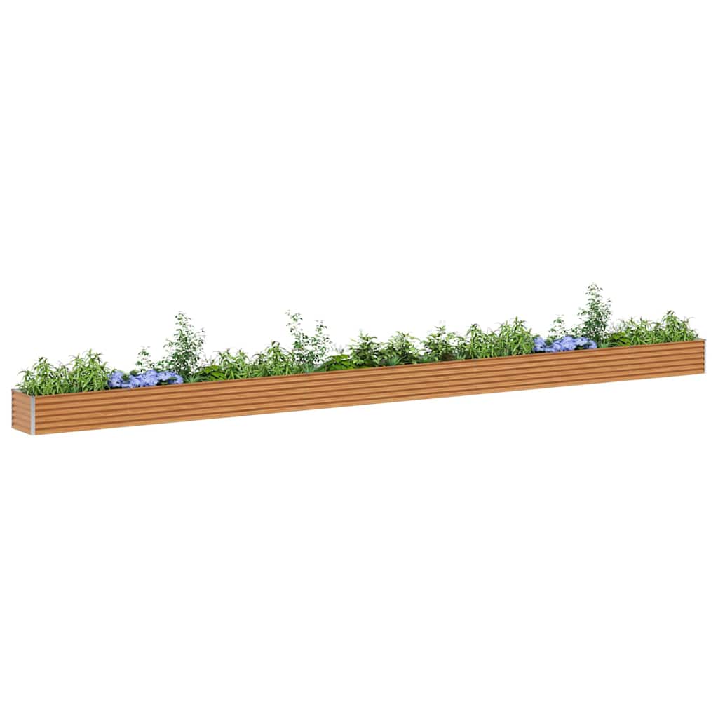 Letto rialzato da giardino Marrone Chiaro 775 x 50 x 36 cm