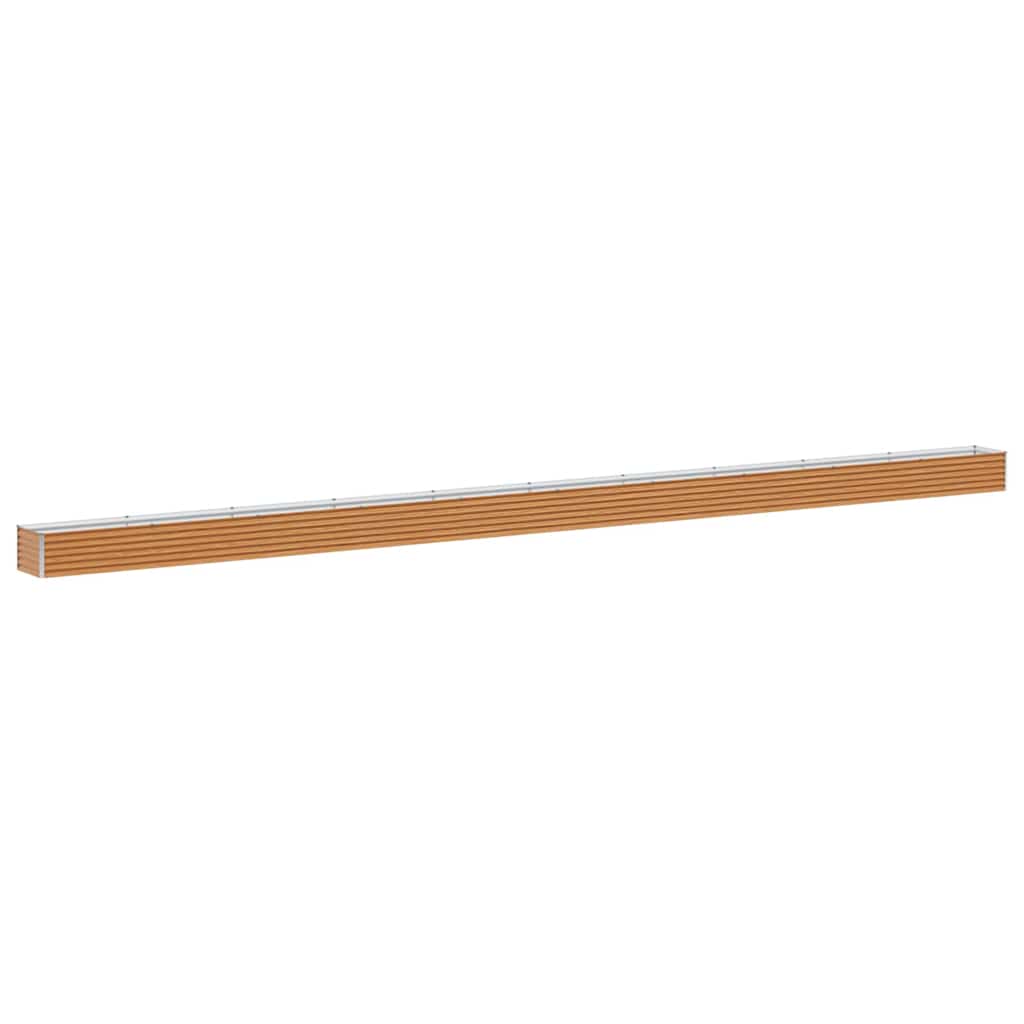 Letto rialzato da giardino Marrone Chiaro 970 x 50 x 36 cm
