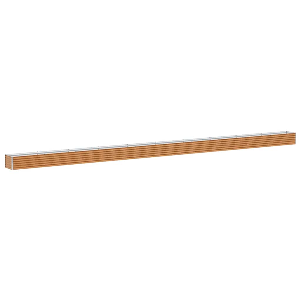 Letto rialzato da giardino Marrone Chiaro 970 x 50 x 36 cm