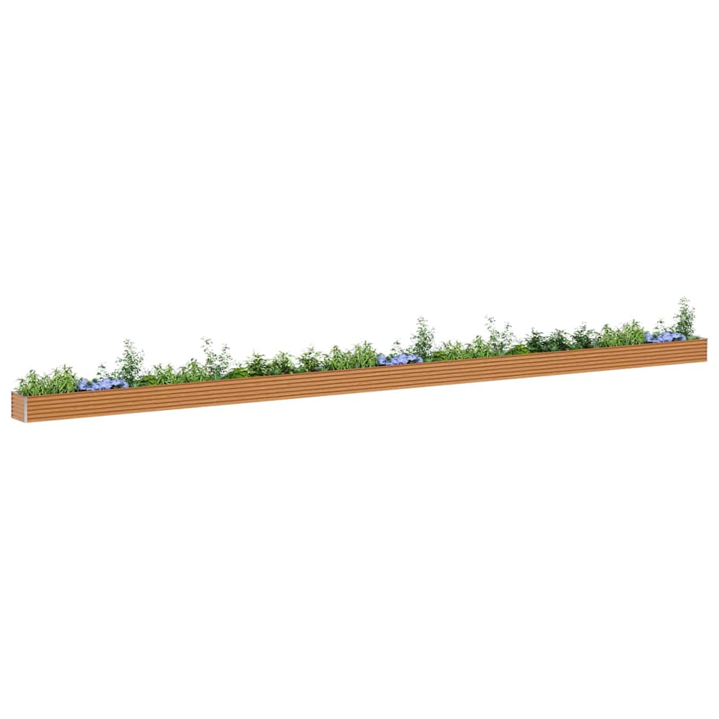 Letto rialzato da giardino Marrone Chiaro 1164 x 50 x 36 cm