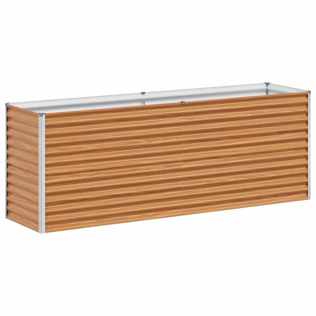 Letto rialzato da giardino Marrone Chiaro 195 x 50 x 68 cm