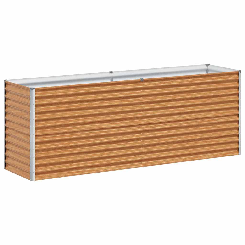 Letto rialzato da giardino Marrone Chiaro 195 x 50 x 68 cm