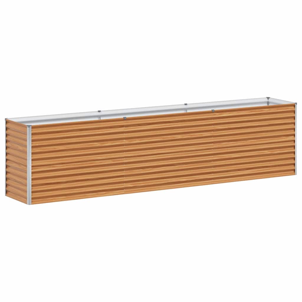 Letto rialzato da giardino Marrone Chiaro 290 x 50 x 68 cm