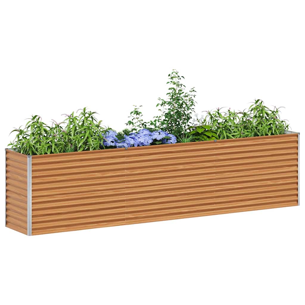 Letto rialzato da giardino Marrone Chiaro 290 x 50 x 68 cm