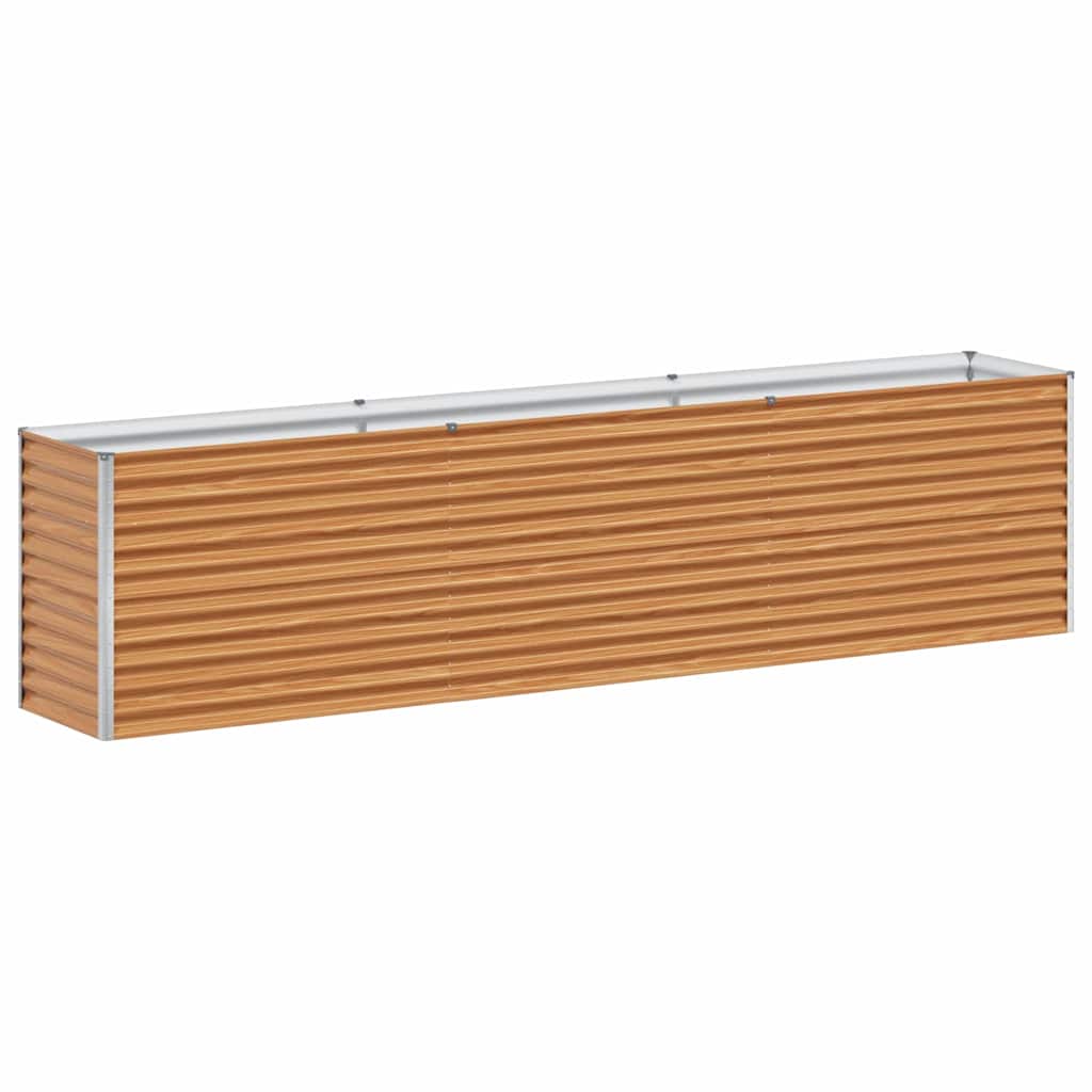 Letto rialzato da giardino Marrone Chiaro 290 x 50 x 68 cm