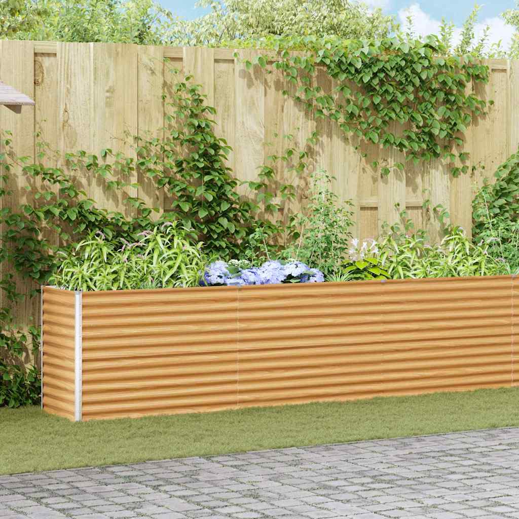 Letto rialzato da giardino Marrone Chiaro 485 x 50 x 68 cm