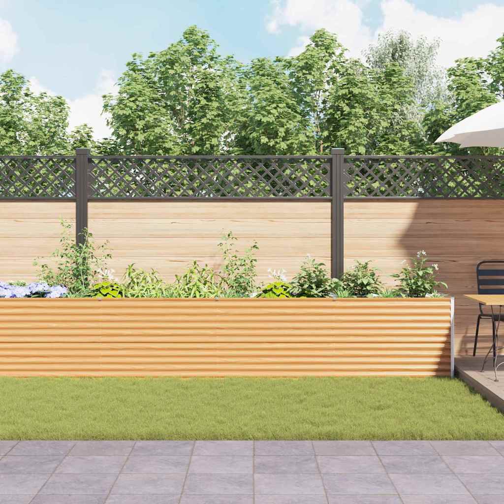 Letto rialzato da giardino Marrone Chiaro 485 x 50 x 68 cm