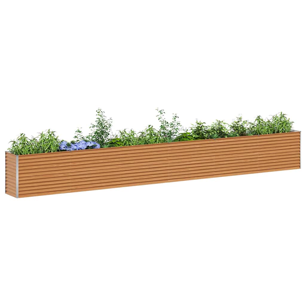 Letto rialzato da giardino Marrone Chiaro 582 x 50 x 68 cm