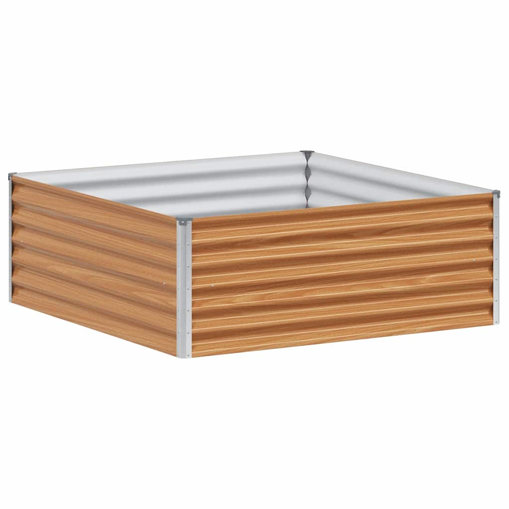 Letto rialzato da giardino Marrone Chiaro 98 x 100 x 36 cm
