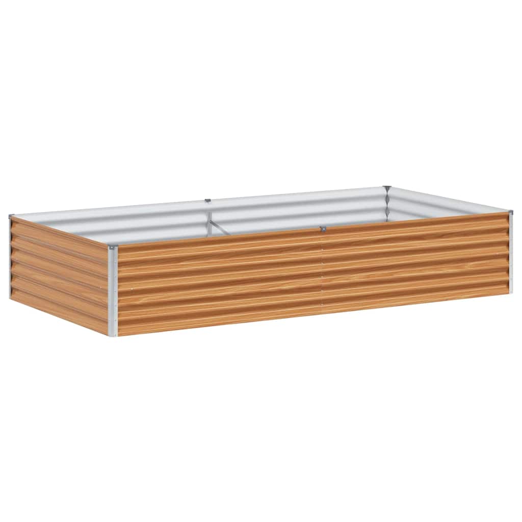 Letto rialzato da giardino Marrone Chiaro 195 x 100 x 36 cm