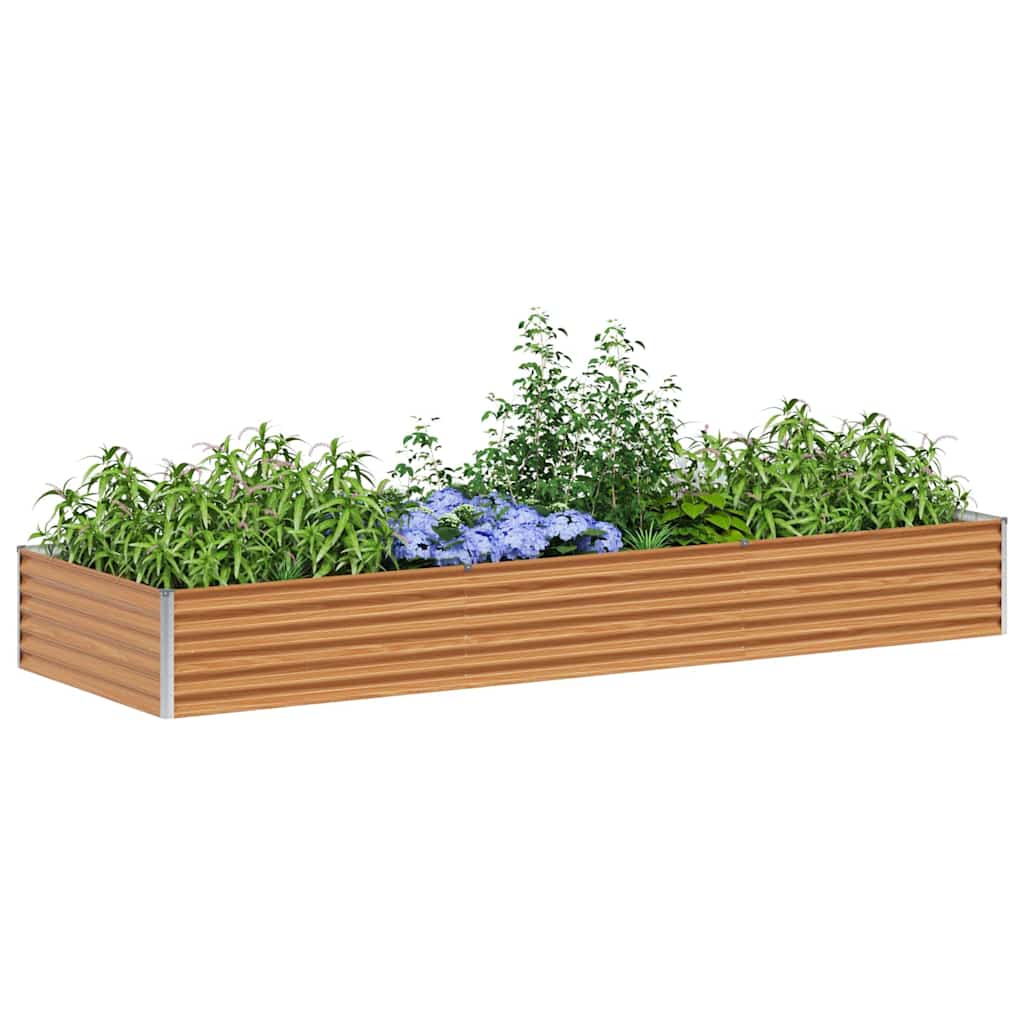 Letto rialzato da giardino Marrone Chiaro 290 x 100 x 36 cm