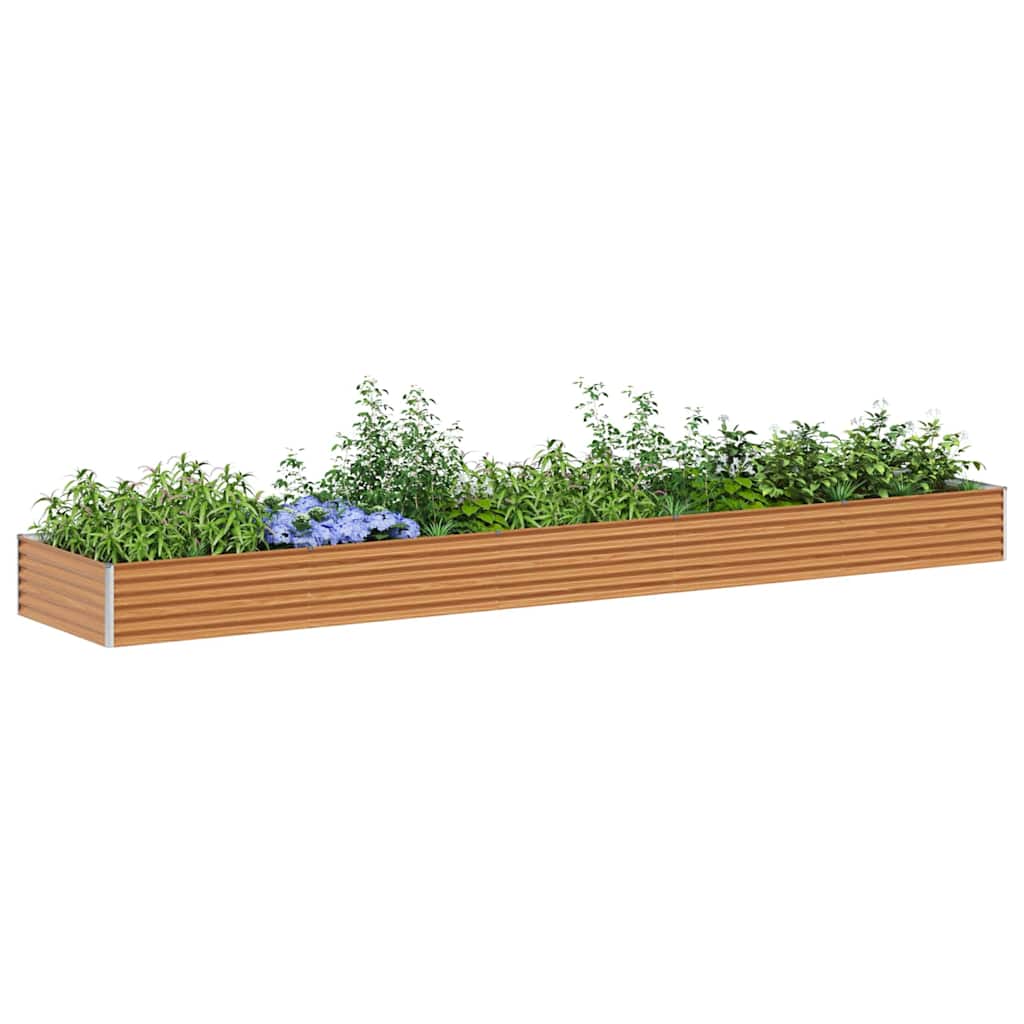 Letto rialzato da giardino Marrone Chiaro 485 x 100 x 36 cm