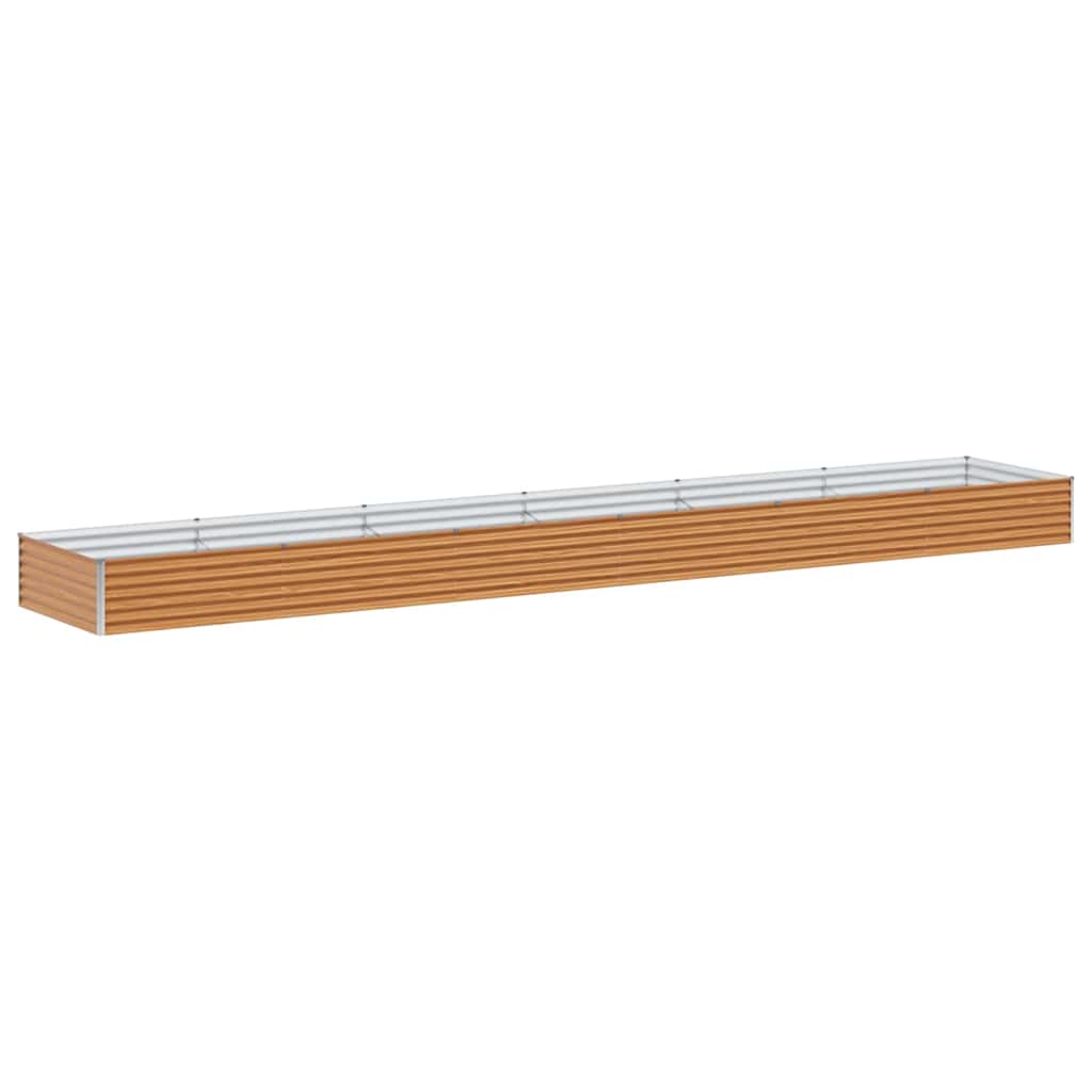 Letto rialzato da giardino Marrone Chiaro 582 x 100 x 36 cm