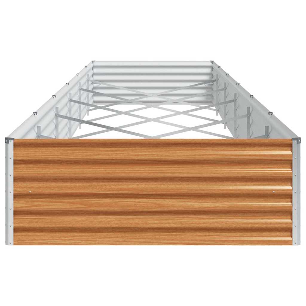 Letto rialzato da giardino Marrone Chiaro 582 x 100 x 36 cm