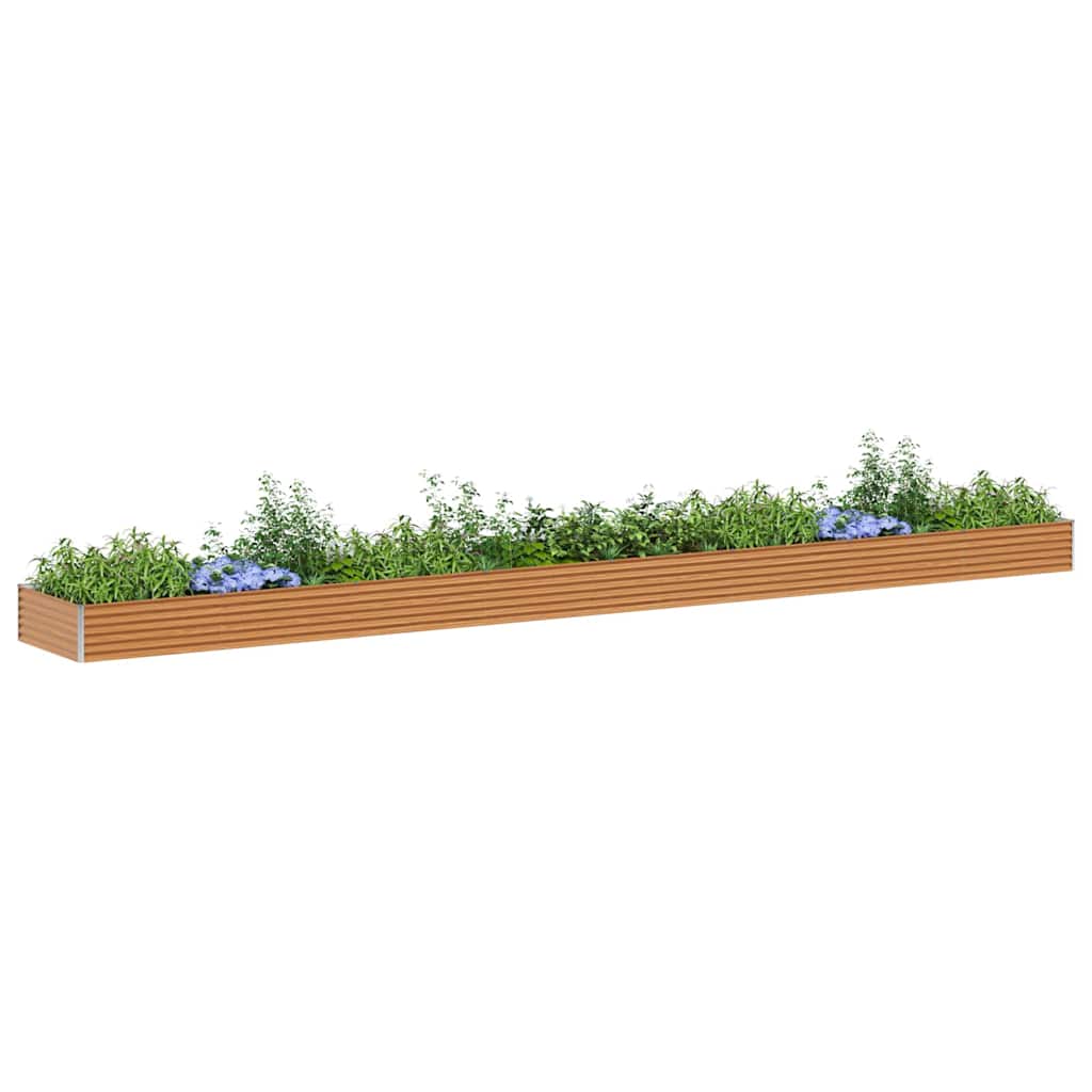 Letto rialzato da giardino Marrone Chiaro 775 x 100 x 36 cm