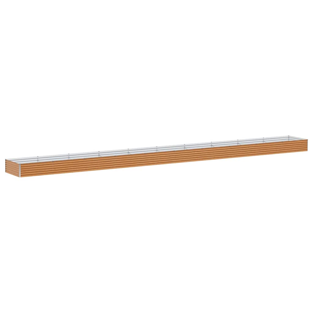 Letto rialzato da giardino Marrone Chiaro 970 x 100 x 36 cm