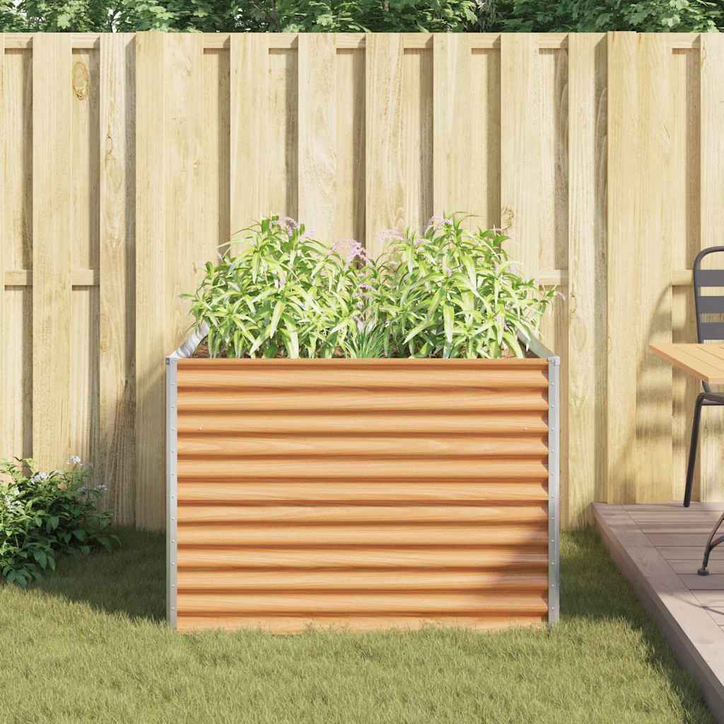 Letto rialzato da giardino Marrone Chiaro 98 x 100 x 68 cm