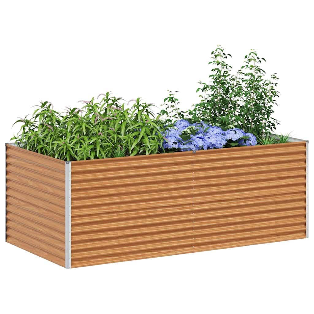 Letto rialzato da giardino Marrone Chiaro 195 x 100 x 68 cm