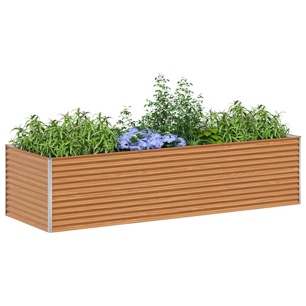 Letto rialzato da giardino Marrone Chiaro 290 x 100 x 68 cm