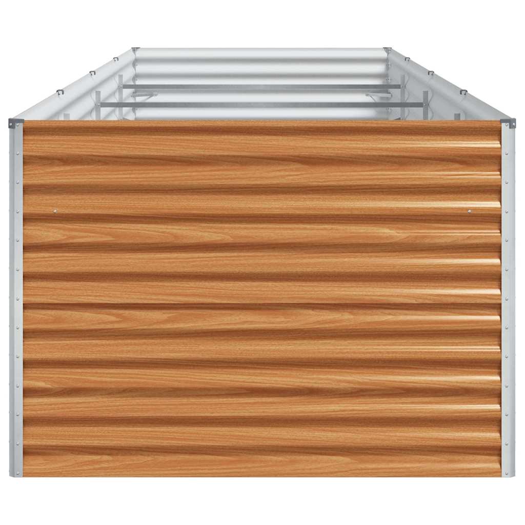 Letto rialzato da giardino Marrone Chiaro 390 x 100 x 68 cm