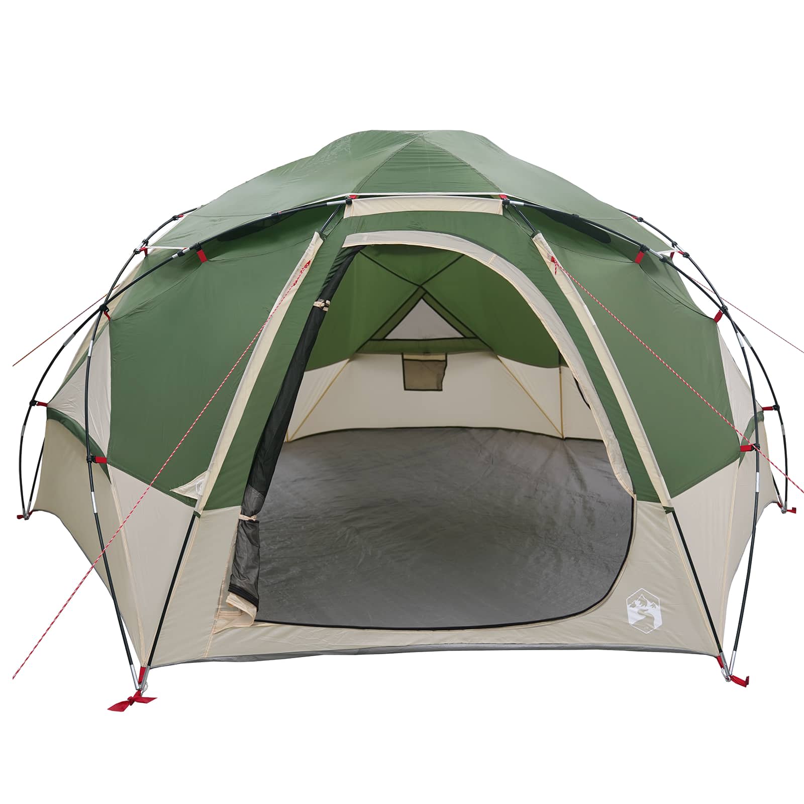 Tenda a cupola con tetto rimovibile 4 persona Verde