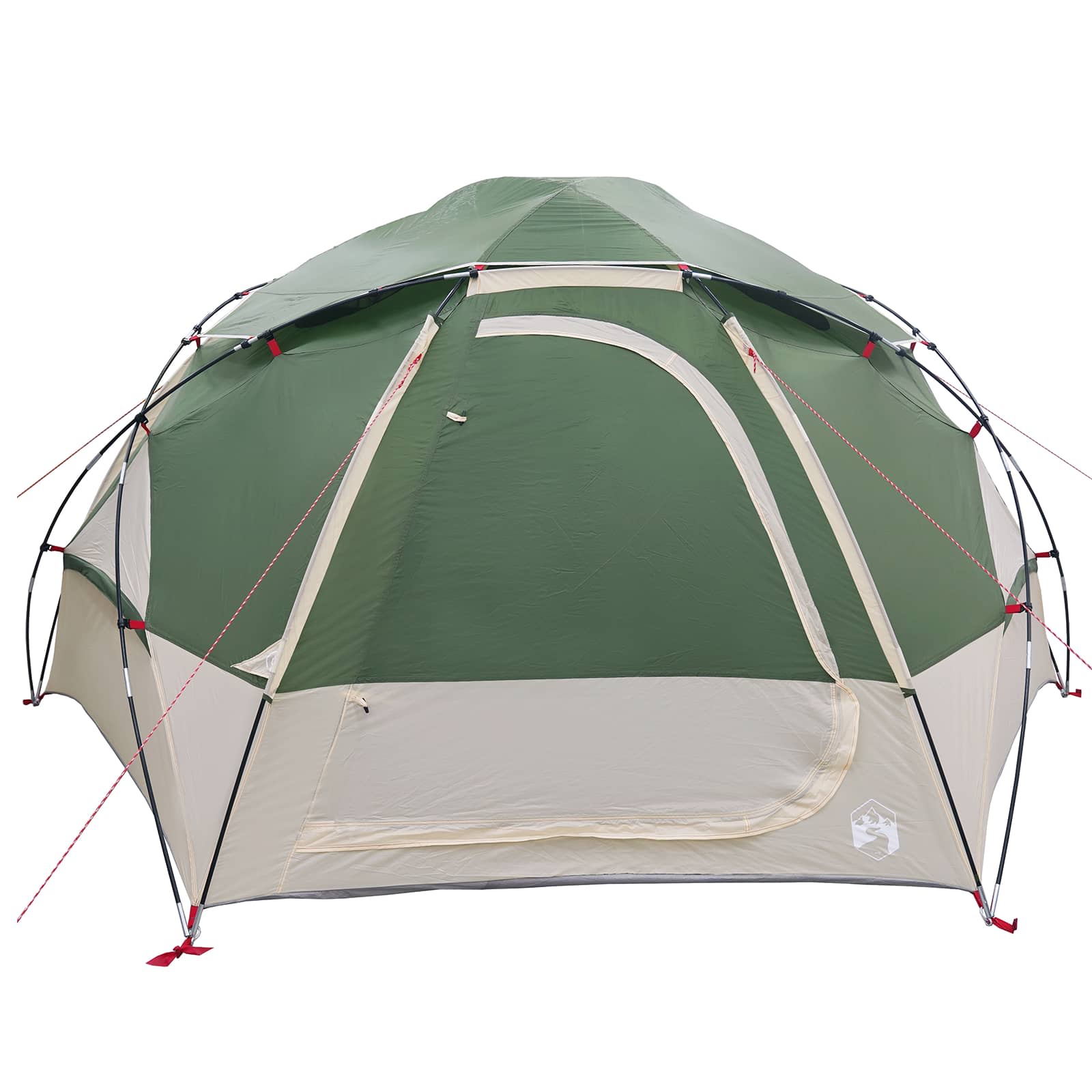 Tenda a cupola con tetto rimovibile 4 persona Verde