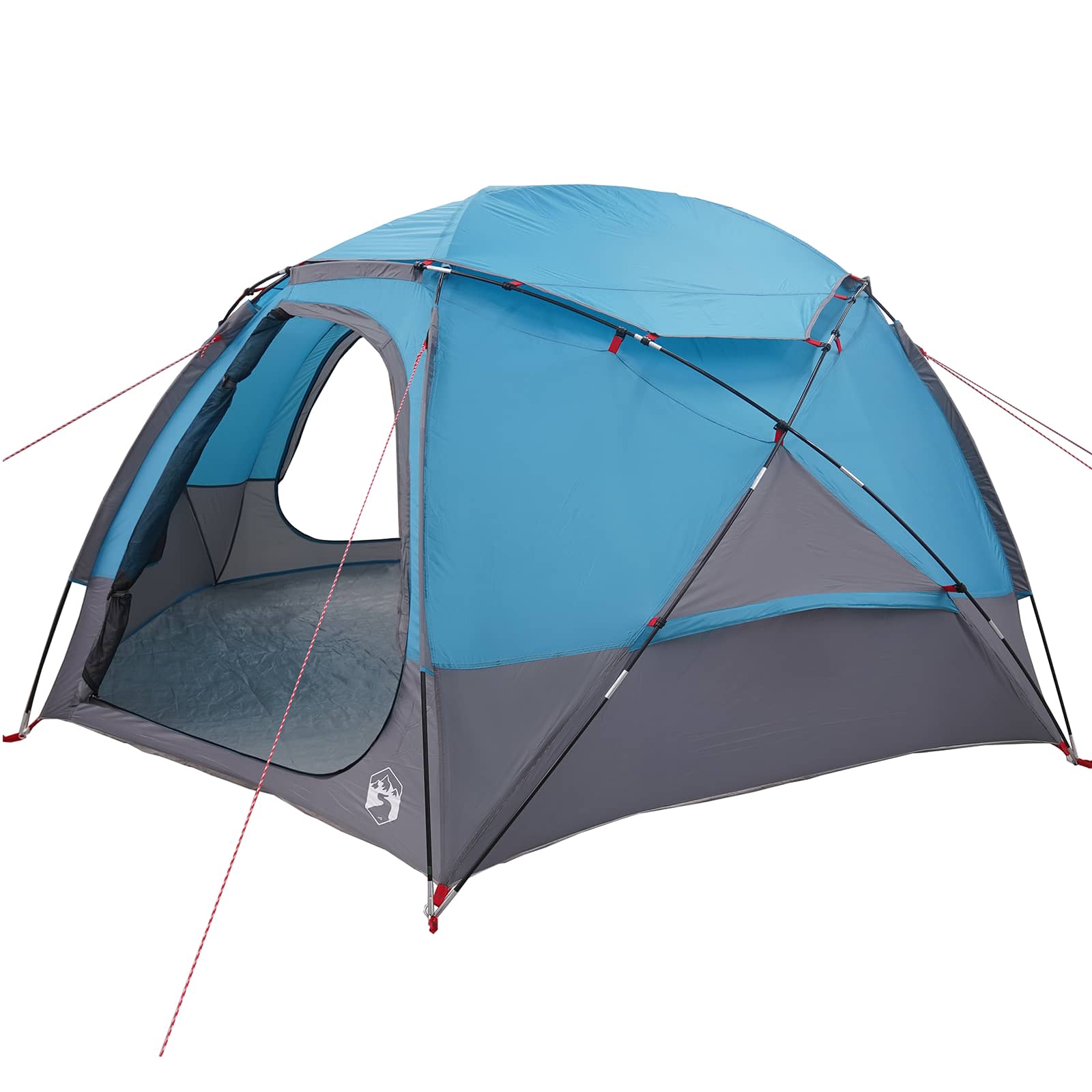 Tenda a cupola con tetto rimovibile 4 persona Blu