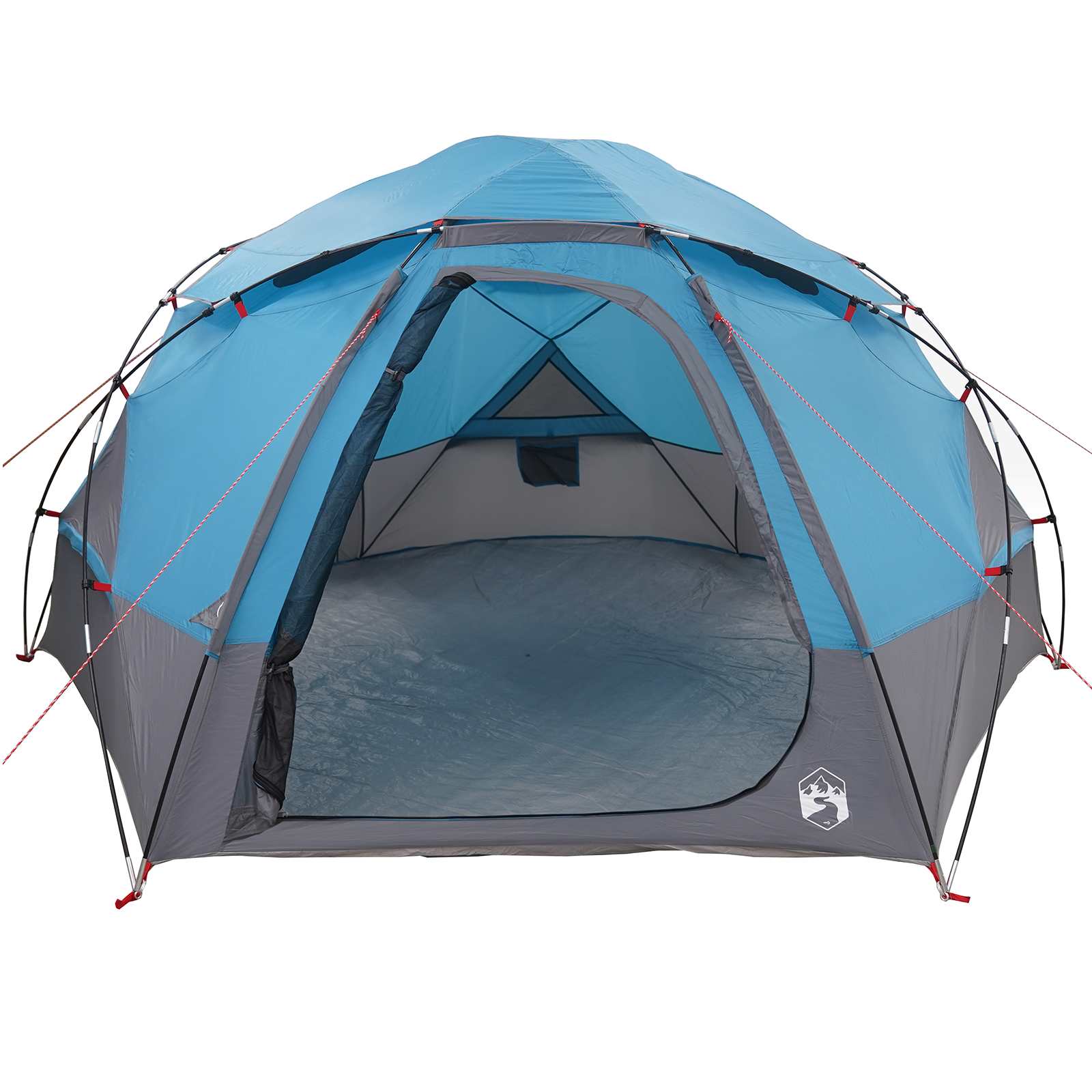 Tenda a cupola con tetto rimovibile 4 persona Blu