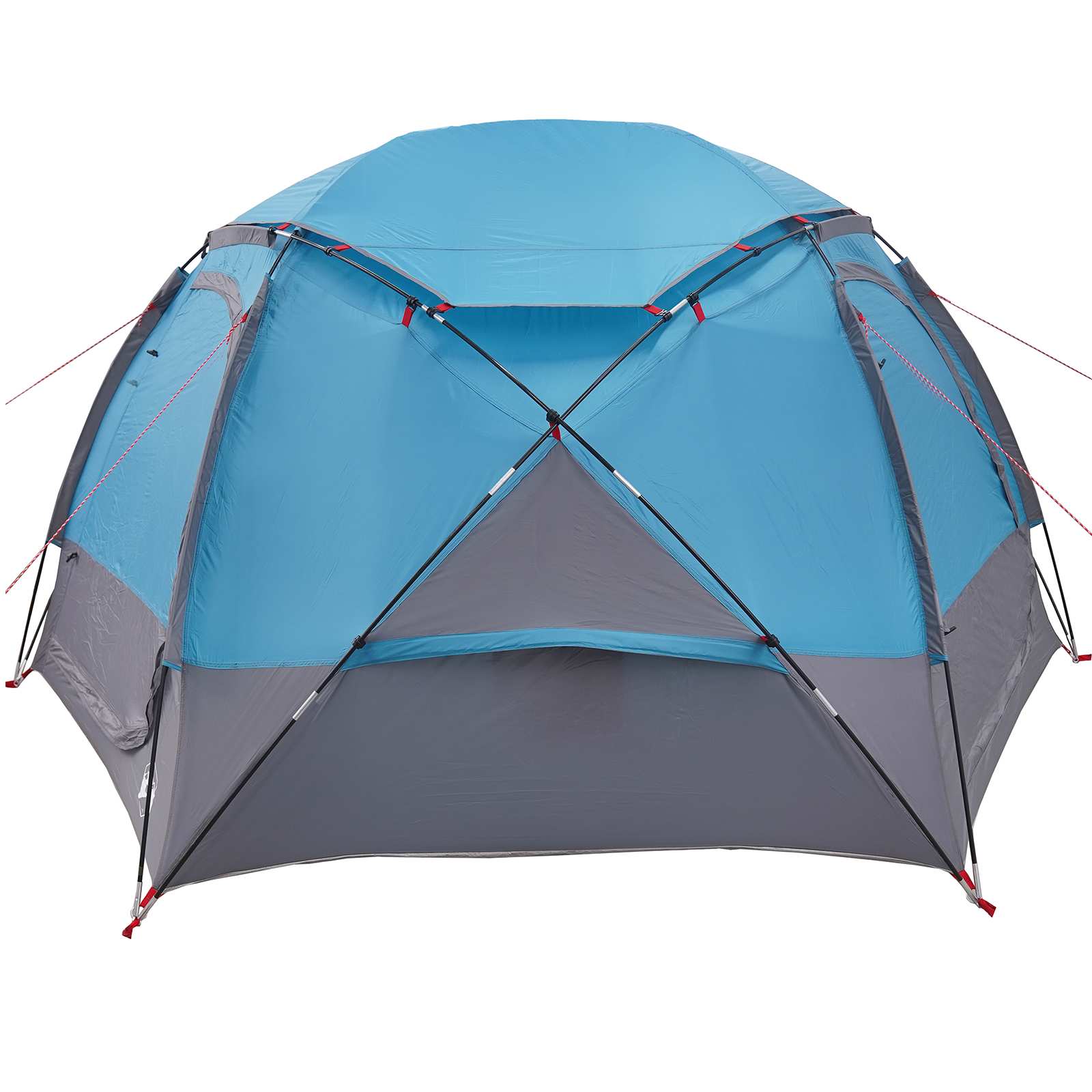 Tenda a cupola con tetto rimovibile 4 persona Blu