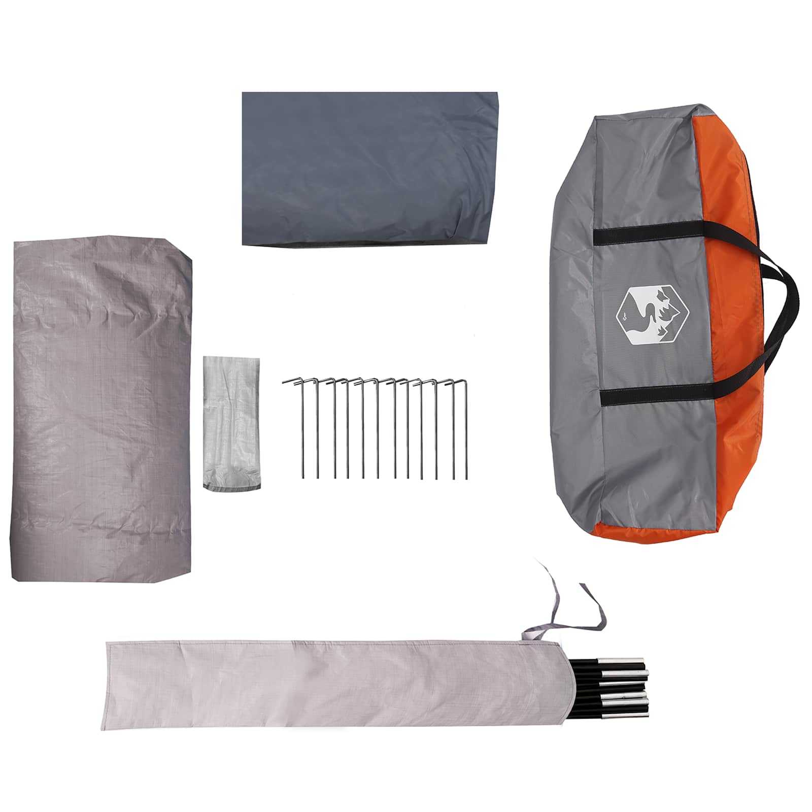 Tenda a cupola con tetto rimovibile 4 persona