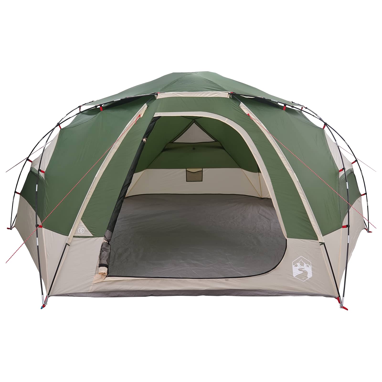 Tenda a cupola con tetto rimovibile 8 persona Verde