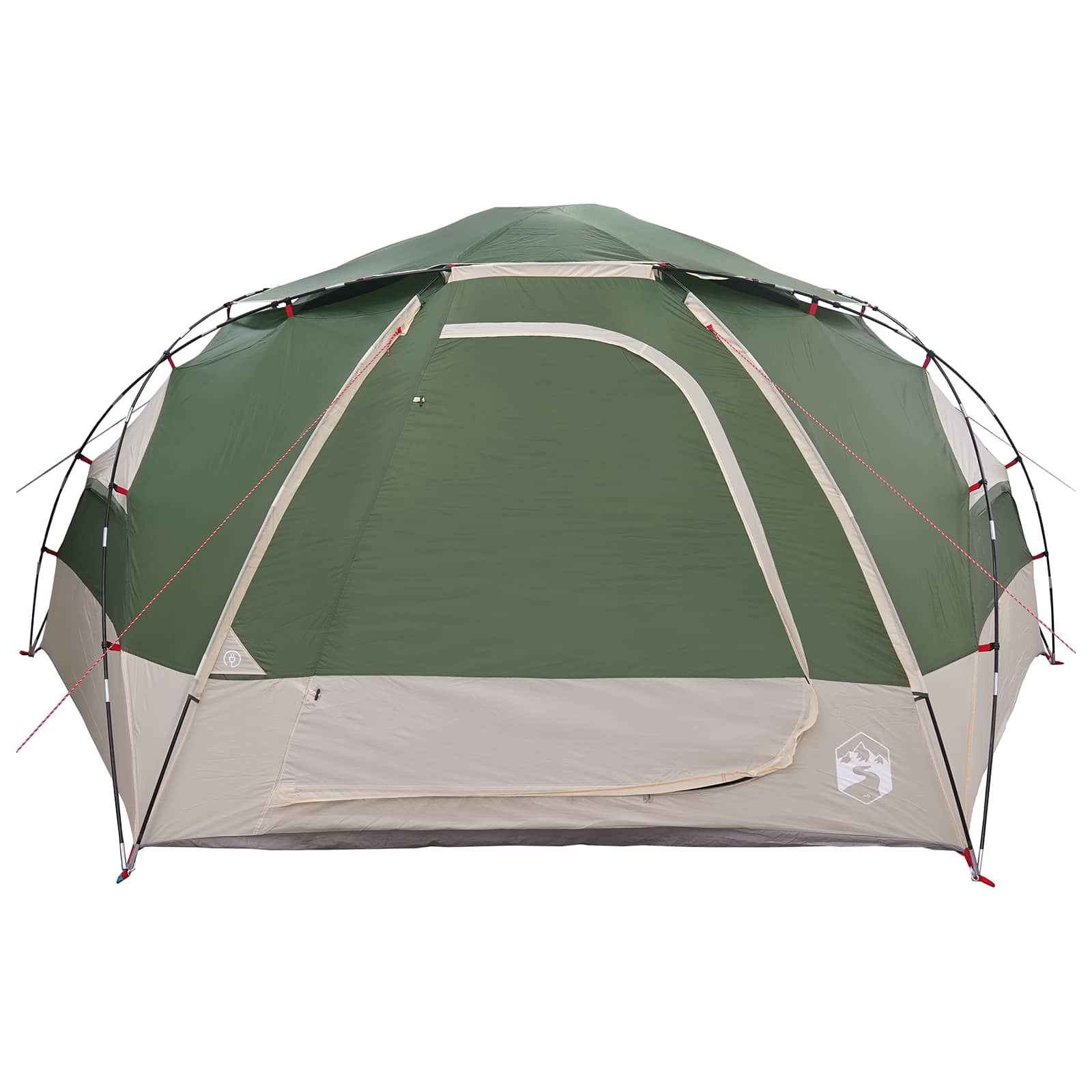 Tenda a cupola con tetto rimovibile 8 persona Verde