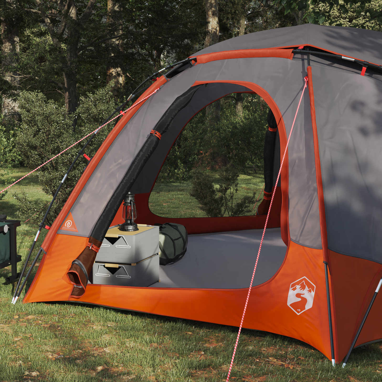 Tenda a cupola con tetto rimovibile 8 persona