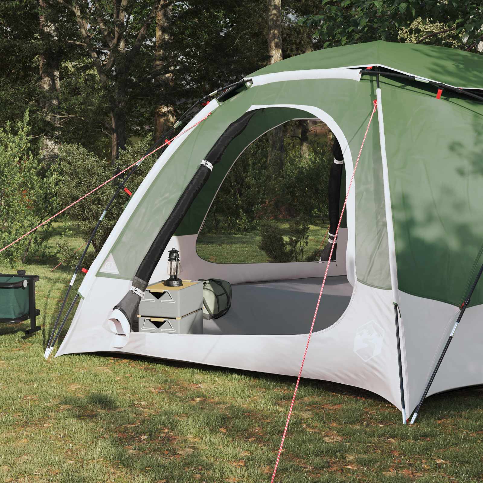 Tenda a cupola con tetto rimovibile 12 persona Verde