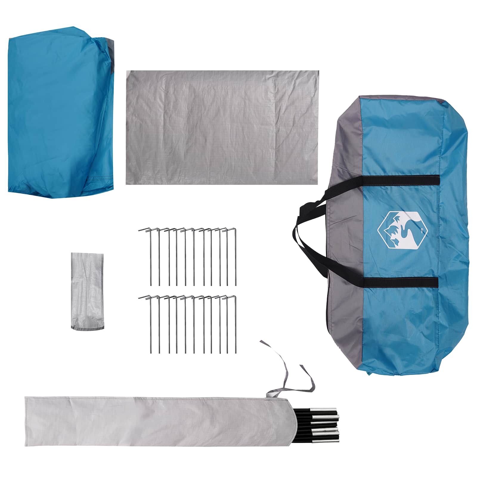 Tenda a tunnel Blu 520 x 260 x 175 cm