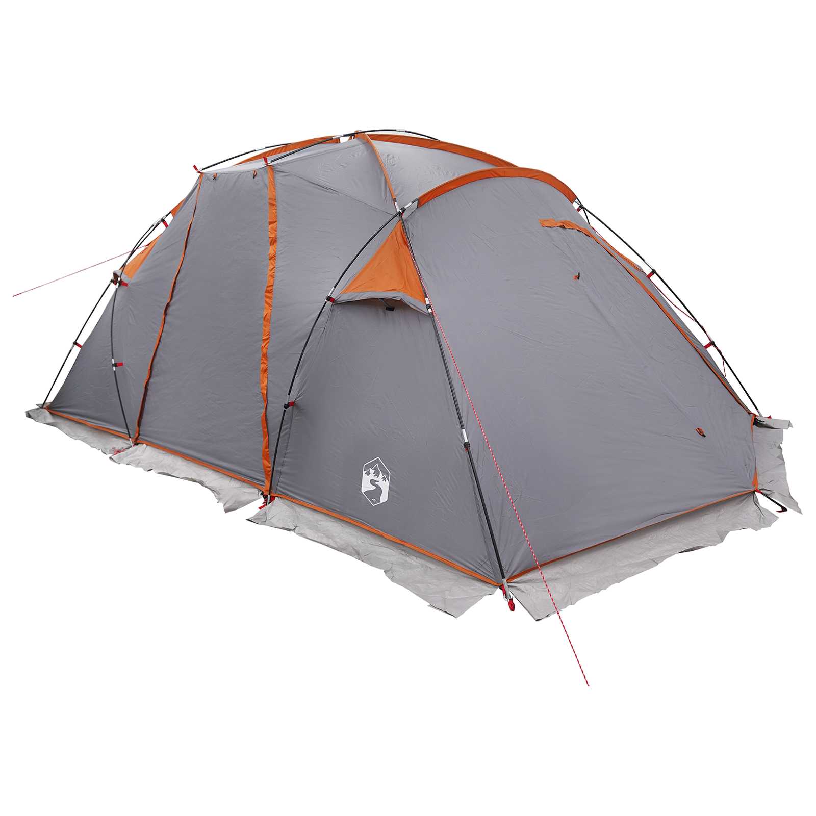 Tenda a tunnel Grigio e arancione 520 x 260 x 175 cm