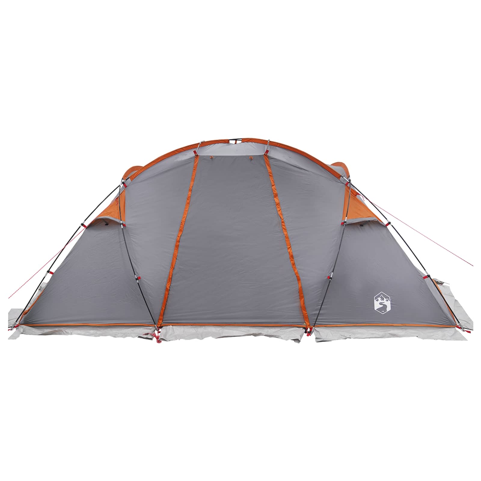 Tenda a tunnel Grigio e arancione 520 x 260 x 175 cm