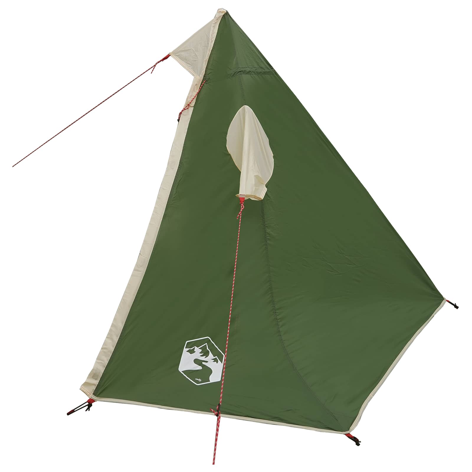 Poncho da pioggia 2-in-1 con cappuccio Verde 262 x 126 x 130 cm