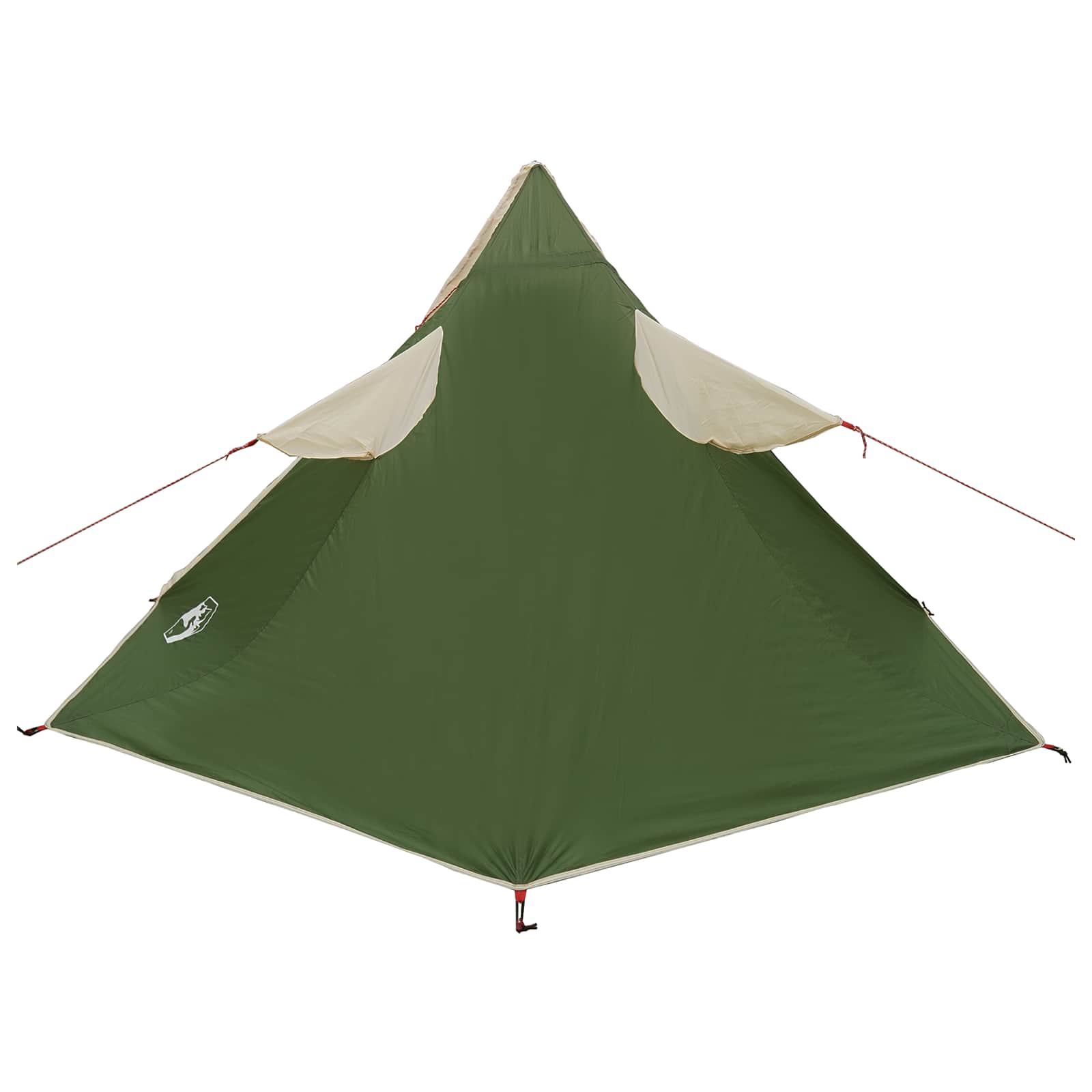 Poncho da pioggia 2-in-1 con cappuccio Verde 262 x 126 x 130 cm