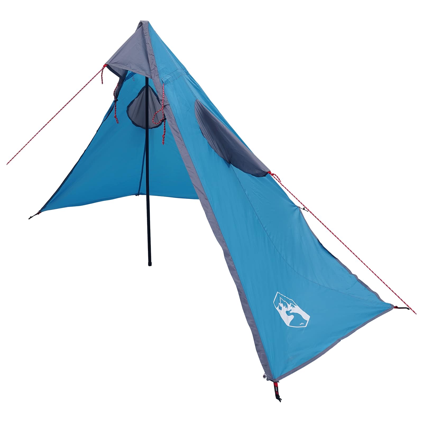 Poncho da pioggia 2-in-1 con cappuccio Blu 262 x 126 x 130 cm